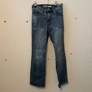 BKE Buckle Boys Conner Blue Bootleg Jeans